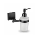 Flamingo - LIQUID DISPENSER | SS Black Finish -  Bathroom Accessories - Platinum Collection