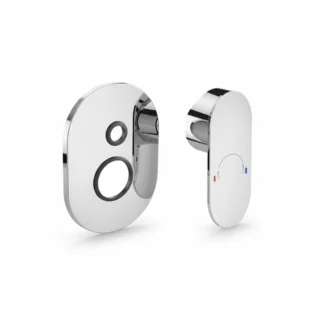 Bathroom Wall Diverter for Hot & Cold Water