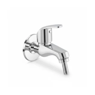 Flamingo nozzle bib cock brass faucet with chrome finish