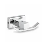 Flamingo - ROBE HOOK SS Chrome Finish -  Bathroom Accessories - Qubix Collection