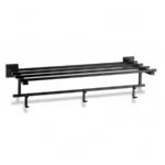 Flamingo - TOWEL RACK 24INCH | SS Black Finish -  Bathroom Accessories - Platinum Collection