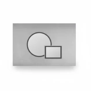 Simpolo - Concealed Dual Flush Cistern Button - BUTTON C