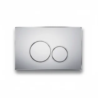 Simpolo - Concealed Dual Flush Cistern Face Plate - Q