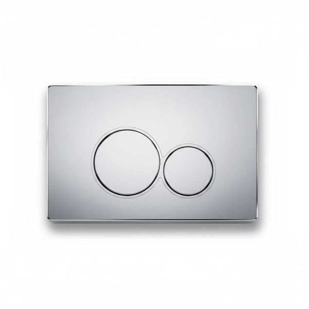 Simpolo - Concealed Dual Flush Cistern Face Plate - Q