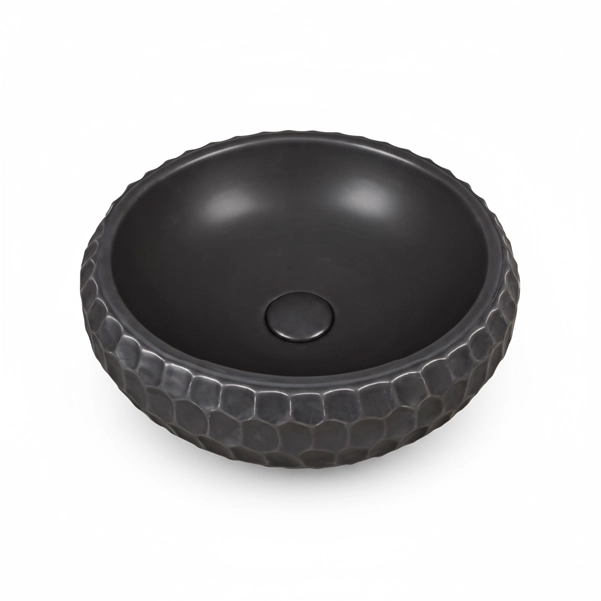 Simpolo - Moulded Matte Finish Art Table Top Basin - ISOLA 901B