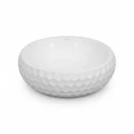 Simpolo - Moulded Matte Finish Art Table Top Basin - ISOLA 901W