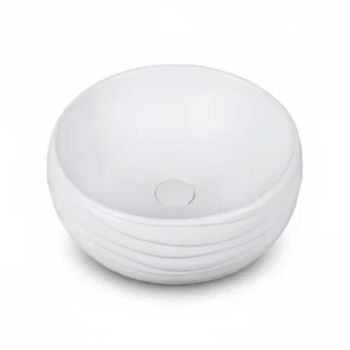 Simpolo - Moulded Matte Finish Art Table Top Basin - SAFE 307W