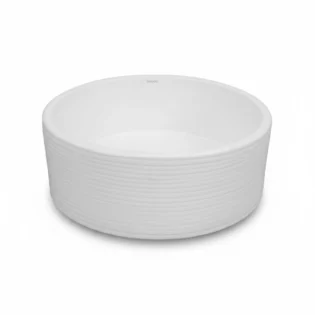 Simpolo - Moulded Matte Finish Art Table Top Basin - SUN 405W