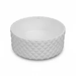Simpolo - Moulded Matte Finish Art Table Top Basin - SUN 408W
