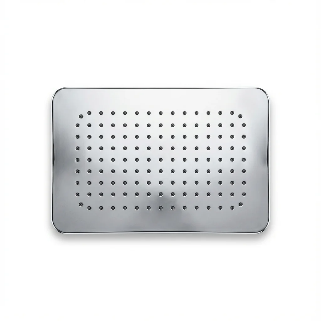 Aquant 1 Function Stainless Steel Concealed Ceiling Mount Shower Head with Installation Kit 5101 Aquant - SS 1 Function Concealed Ceiling Mounted Shower With Installation Kit For False Ceiling - 5101 - Image 1