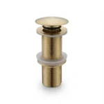 Aquant - Brass Pop-Up Waste Coupling - Brushed Gold - BG 1017