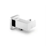 Aquant - Wall Outlet - Wall Outlet With In-Built Swivel Hook (Brass Square Body) - 1305