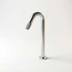 Aquant - Deck Mounted Tall Brass Basin Tap Mouth Operated - Chrome Plated - CP 1312