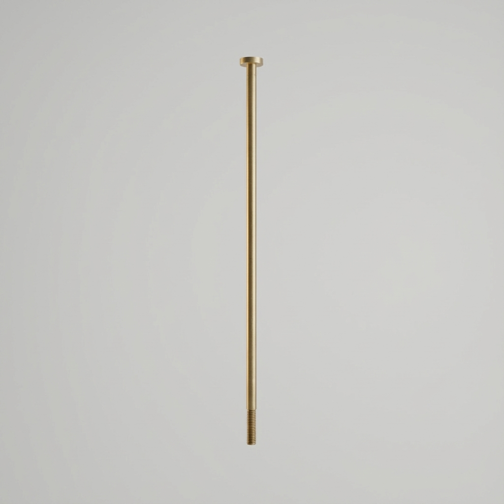 Aquant-1313-BG-Brushed-Gold Aquant - Ceiling Mounted Brass Basin Tap Mouth Operated - Brushed Gold - BG 1313 - Image 1