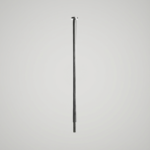 Aquant - Ceiling Mounted Brass Basin Tap Mouth Operated - Graphite Grey - GG 1313