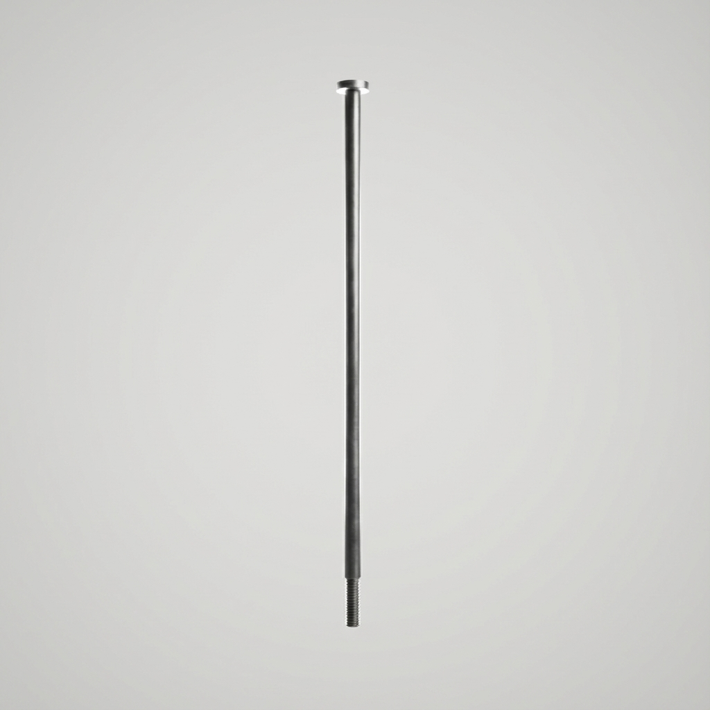 Aquant-1313-GG-Graphite-Grey Aquant - Ceiling Mounted Brass Basin Tap Mouth Operated - Graphite Grey - GG 1313 - Image 1