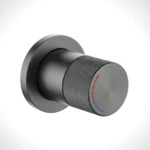 Aquant - Concealed Wall Mounted Deusch Mixer With Progressive Cartridge - Graphite Grey - GG 1316