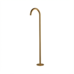 Aquant - Brass Floor Mounted Spout - Brushed Gold - BG 1317