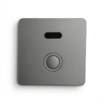 Aquant Graphite Grey Automatic Urinal Sensor with Manual Flush | Touchless Hygienic Flush System ? Model 1342GG