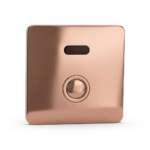 Aquant Rose Gold Automatic Urinal Sensor with Manual Flush | Touchless Hygienic Flush System ? Model 1342RG
