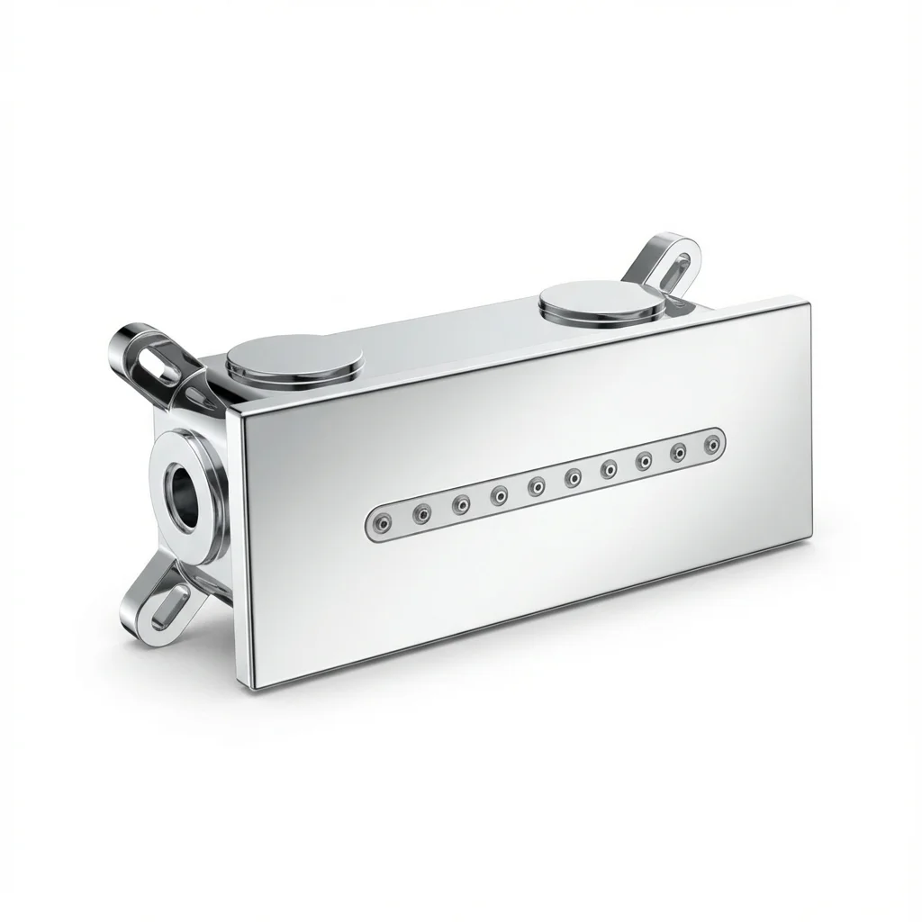 Aquant 1478 CP Aquant - Brass Body Shower Built-In Concealed System - 1478 CP - Image 1