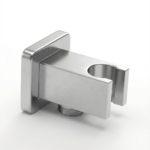 Aquant - Wall Outlet With In-built Hook (Brass Square Body) - Chrome Plated - CP 1497