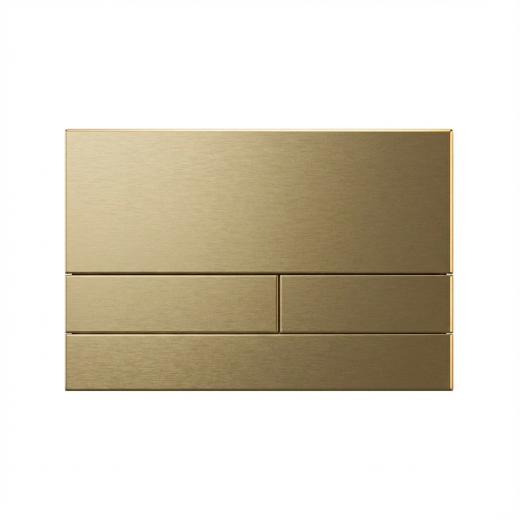 Aquant-1507-BG-Brushed-Gold Aquant - Flush Plates - Brushed Gold - 1507BG - Image 1
