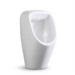 Aquant Wall-Mounted Ceramic Urinal with Back Inlet and Back Outlet | Space-Saving Design ? Model 1641