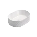 Aquant Ceramic Table-Mounted Wash Basin ? Model 1926 | Stylish Design with Clean Sophisticated Look for Bathroom Interiors.