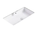 Aquant Ceramic Under-Counter Wash Basin for Solid Countertops | Model 1946