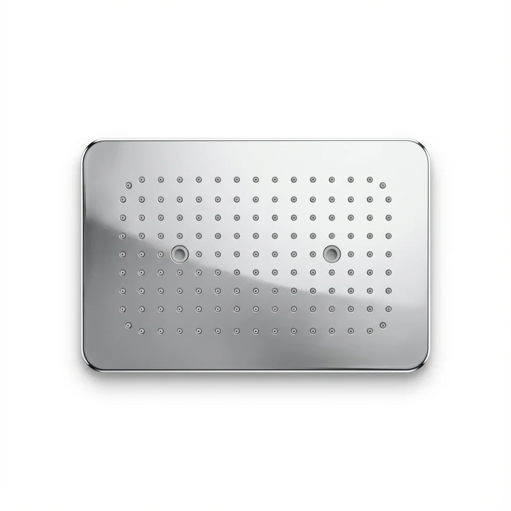 Aquant 2 Function Stainless Steel Concealed Ceiling Mount Shower Head with Installation Kit 5102 Aquant - SS 2 Function Concealed Ceiling Mounted Shower With Installation Kit For False Ceiling - 5102 - Image 1