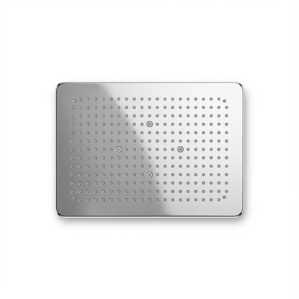 Aquant 2 Function Stainless Steel Concealed Ceiling Mount Shower Head with Installation Kit 5105 CP Aquant - SS 2 Function Concealed Ceiling Mounted Shower With Installation Kit For False Ceiling - 5105 CP - Image 1