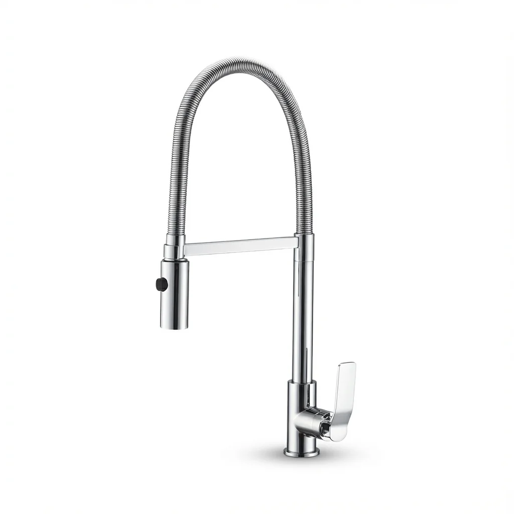 Aquant 2038 Aquant - Brass Flexible Table-Mounted Sink Mixer - 2038 - Image 1