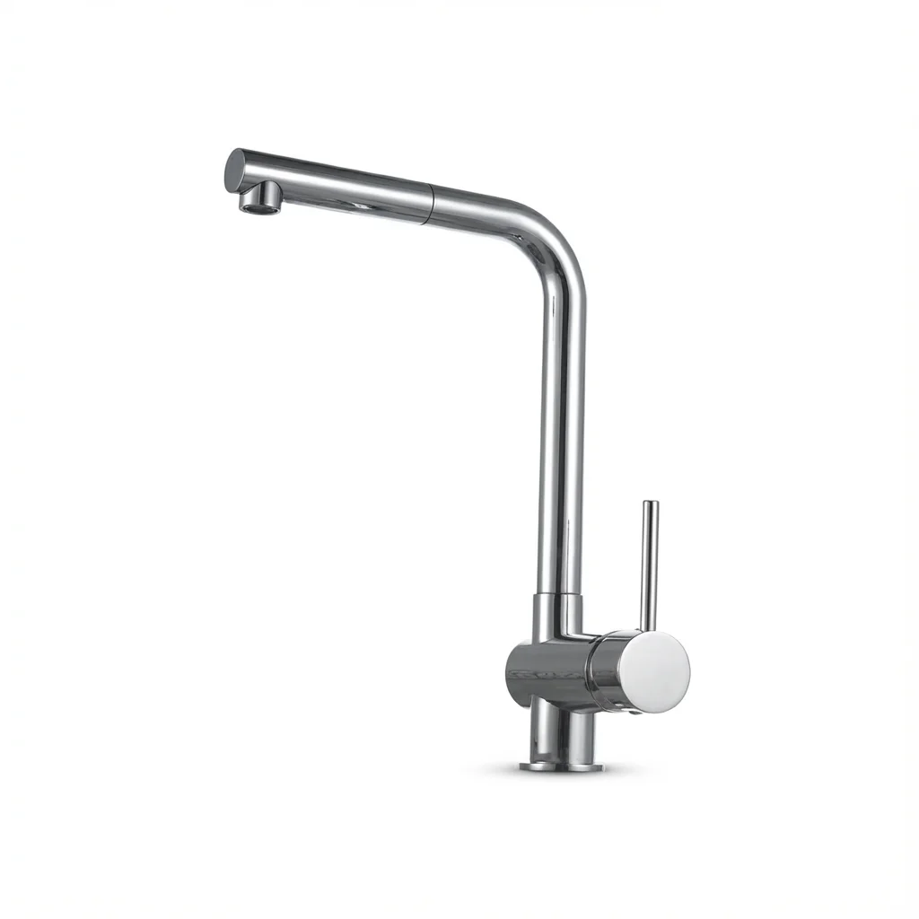 Aquant 2040 Aquant - Brass Pull-Out Table-Mounted Sink Mixer - 2040 - Image 1