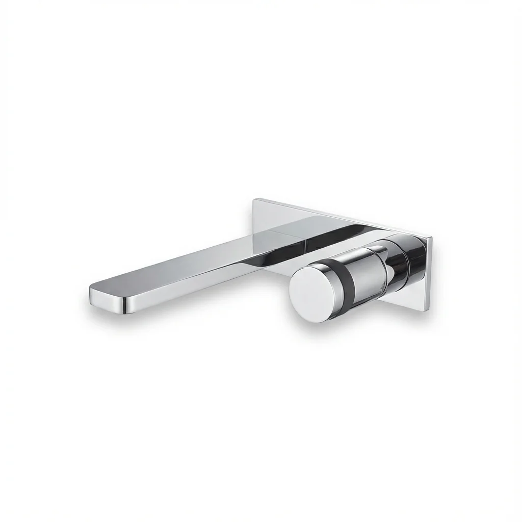 Aquant 2081 Aquant - Zero Series - Brass Wall Basin Mixer- 2081 - Image 1