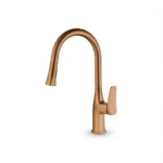 Aquant - Brass Pull-Out Table-Mounted Sink Mixer - Brushed Rose Gold - 2567 BRG