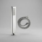 Aquant - Brass Hand Shower With 1.5 mtr Flexible Hose - Chrome Plated - CP 28118