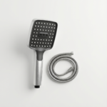 Aquant - ABS Hand Shower 3 Function With 1.5 mtr Flexible Hose - Chrome Plated - CP 28191