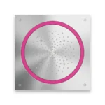 Aquant - SS 3 Function Concealed Ceiling Mounted Shower With Installation Kit For False Ceiling With Chromotherapy (RGB) LED Light - 5018 CP