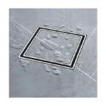 Aquant - Tile Insert Drains - 304 SS Tile Insert With Anti Cockroach (125x125 MM) - 1430