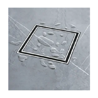 Aquant - Tile Insert Drains - 304 SS Tile Insert With Anti Cockroach (125x125 MM) - 1430