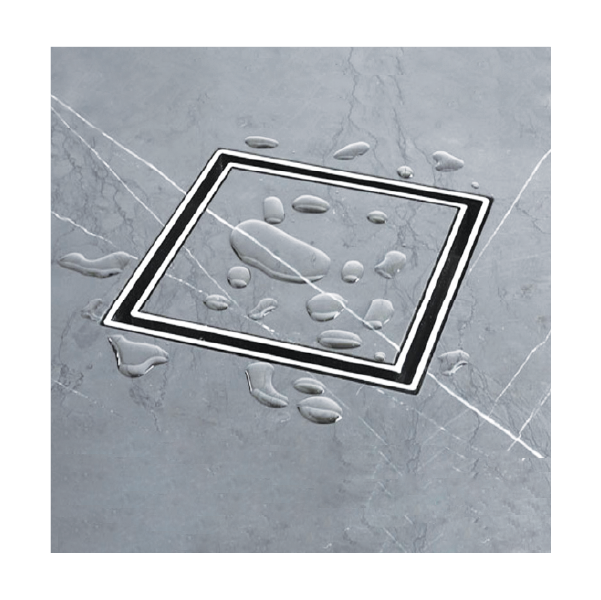 Aquant - Tile Insert Drains - 304 SS Tile Insert With Anti Cockroach (150x150 MM) - 1431