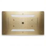 Aquant - SS 4 Function Concealed Ceiling Mounted Shower - Brushed Gold - BG 5013