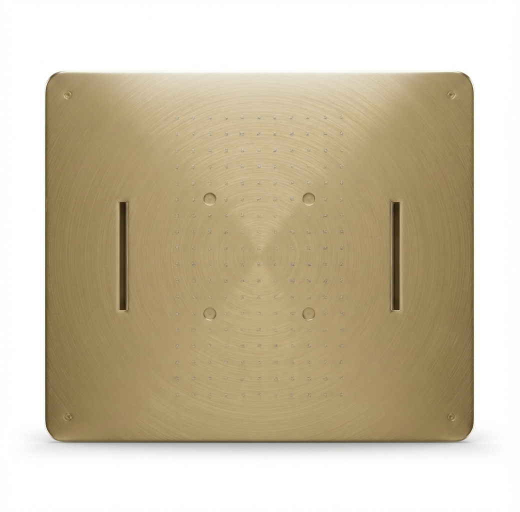 Aquant - SS 3 Function Concealed Ceiling Mounted Shower - Brushed Gold - BG 5107 Aquant - SS 3 Function Concealed Ceiling Mounted Shower - Brushed Gold - BG 5107