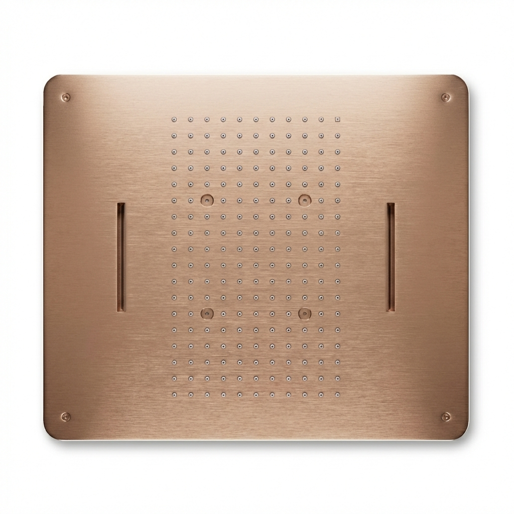 Aquant - SS 3 Function Concealed Ceiling Mounted Shower - Brushed Rose Gold - BRG 5107 Aquant - SS 3 Function Concealed Ceiling Mounted Shower - Brushed Rose Gold - BRG 5107