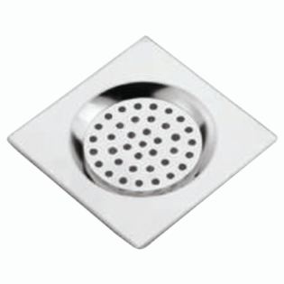 BELL - FLOOR TRAP (SS 202) MIRROR FINISH COLLECTION - Floor Drainer 150x150mm (Fixed Type)