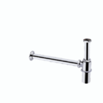 BELL - Accessories - Bottle Trap with 300mm x 175mm Long Connection Pipe & Wall Flange (Brass) - FL 101