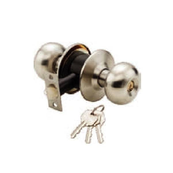 Quba - Cylindrical Locks - Q 202E - SS QUBA - CYLINDRICAL LOCKS - Q 202E (CYLINDRICAL LOCK - REGULER KEY) - Stainless Steel - 5 Years Warranty*