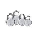 QUBA - DOOR ACCESSORIES - SUMO LEVER PAD LOCK 40 MM (WITH LEVER KEY) - SUMO 40 CP - Chrome Plated (Available in 50/65/75MM)