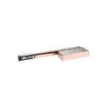 QUBA - DOOR CLOSERS - OVERHEAD DOOR CLOSER WITH PELMET ARM - QDC 80 EXT (WP) WITH COVER - Rose Gold Physical Vapor Deposition (Available in Gold Physical Vapor Deposition) - 3 Years Warranty*